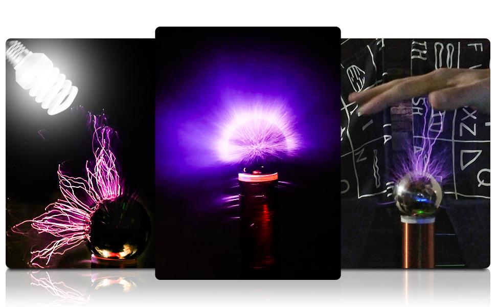 Tesla Coil DIY Kit | Touchable Plasma Ball Spark Gap Arc Generator